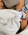 One-piece sherpa-lined jogger sweatpants