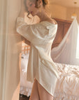 Ice Silk Super Soft Shirt Nightgown