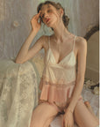 Lace Camisole 3-Piece Set Sleepwear