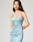 Lucury Ribbon Satin Dress