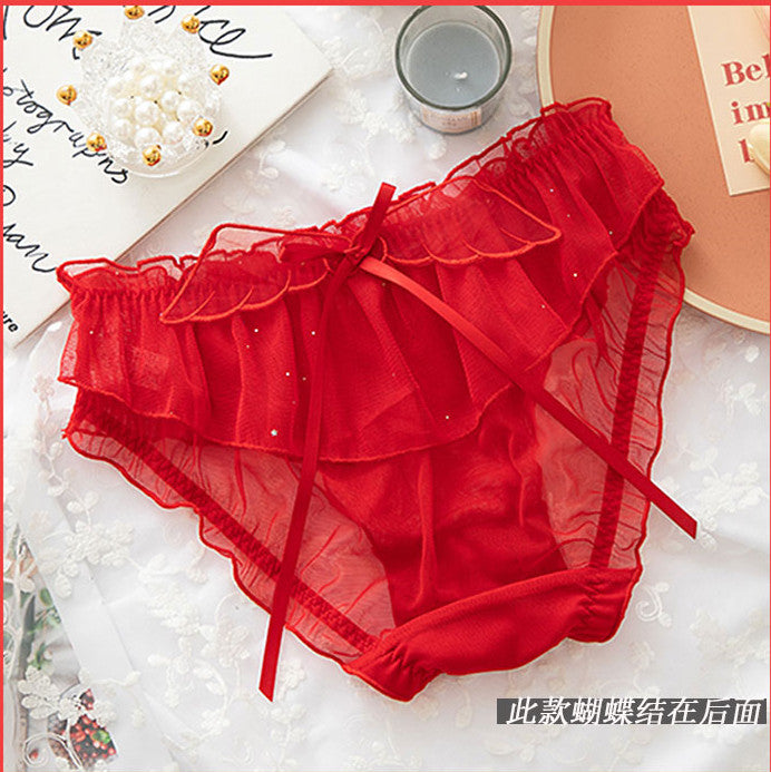 Red Lace Underwear(Pack of 2 PCs)