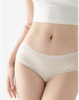 Class A Xinjiang Cotton Mid-Rise Full-Coverage Panties (2-Pack)