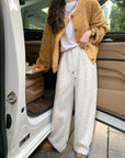 Super Soft Cashmere Wide Leg Pants