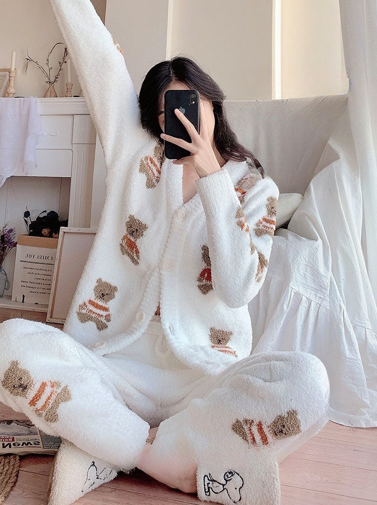 Cozy Healing Winter Pajama Set