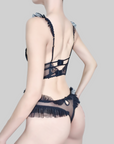Sensual Lace Backless Bodysuit
