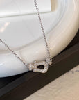 Horseshoe Full Crystal Luxury Necklace