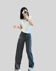 Trending ALO Wide-Leg Floor-Length Pants (Dark Gray)