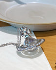 3D Saturn Necklace