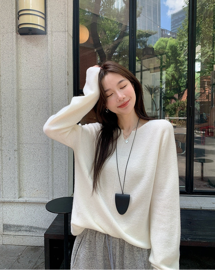 Relaxed Style 100% Merino Wool Sweater