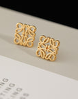 Square Stud Earrings