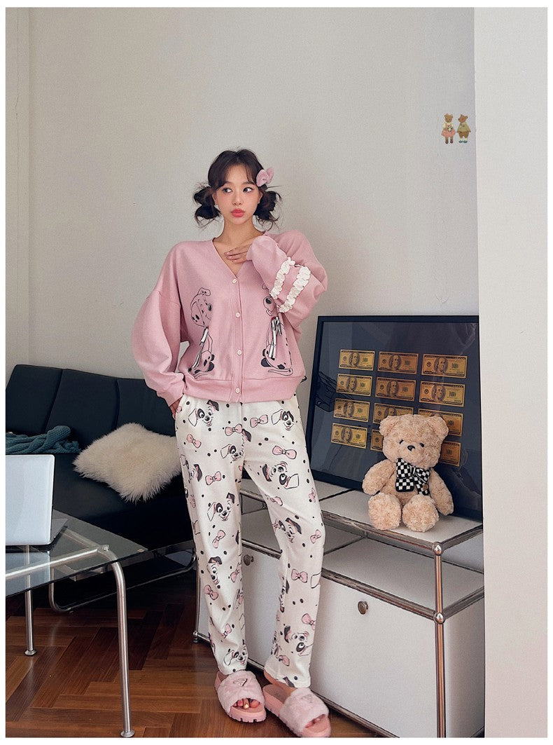 Cotton 101 Dalmatian Collaboration for Home Wear