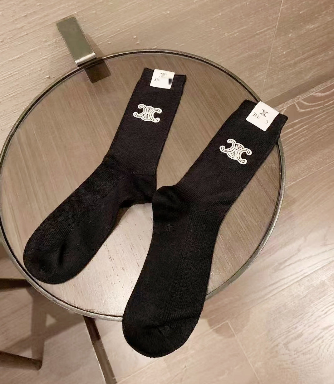 Thick Logo Sweater + Matching Socks Set