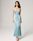 Lucury Ribbon Satin Dress