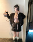 Vintage Wool Jacket With Chanel Sytle