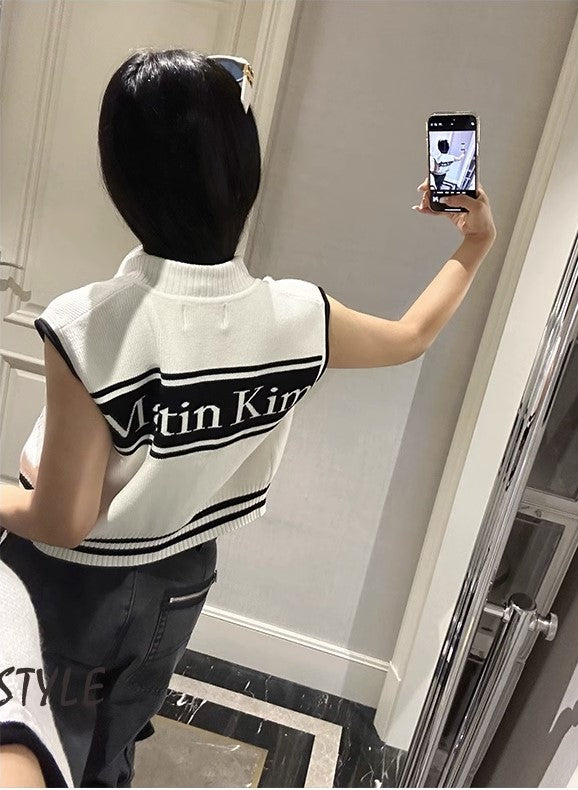 Korean Matinkim Preppy Vest