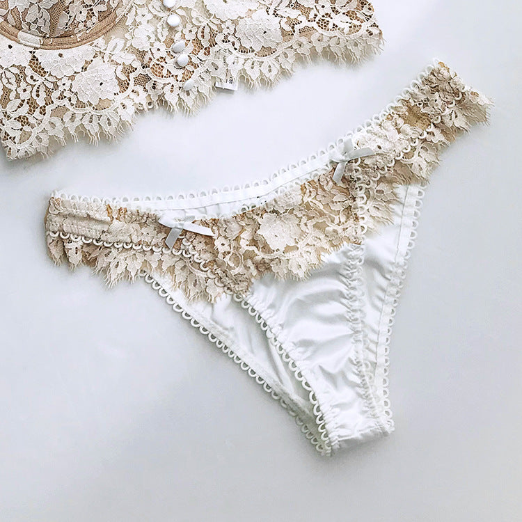 French Lace Cotton Bottom Sexy Underwear