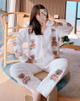 Cozy Healing Winter Pajama Set