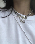 Luxury Balxxxaga Bold Chain Necklace