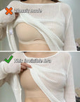 Foundation Liquid Seamless Invisible Bra (No Underwear)