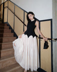 Luxury French Vintage-Style Tulle Dress