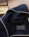 Hooded Color-Block Half-Zip Sweatshirt