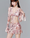Elegant 4-Piece Chic Bikini Set