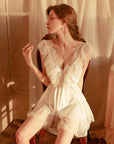 Sensual Lace Camisole Nightgown