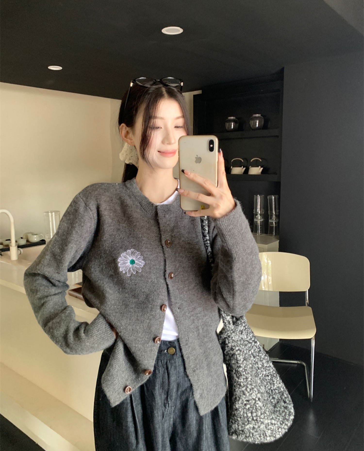 Soft and Feminine Knitted Cardigan