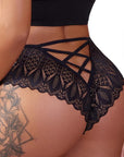 Hollow lace sexy lingerie panties