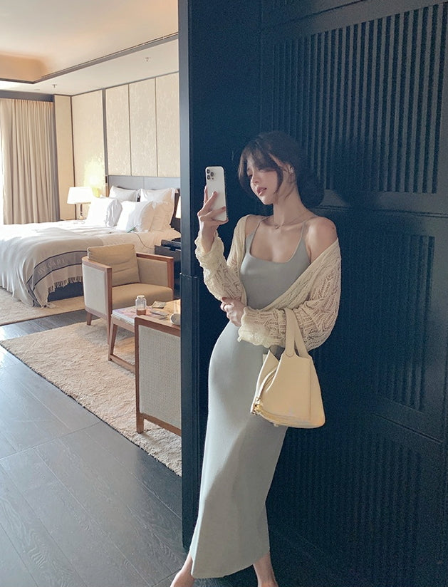 Minimalist A-Line Dress with Smooth Flow