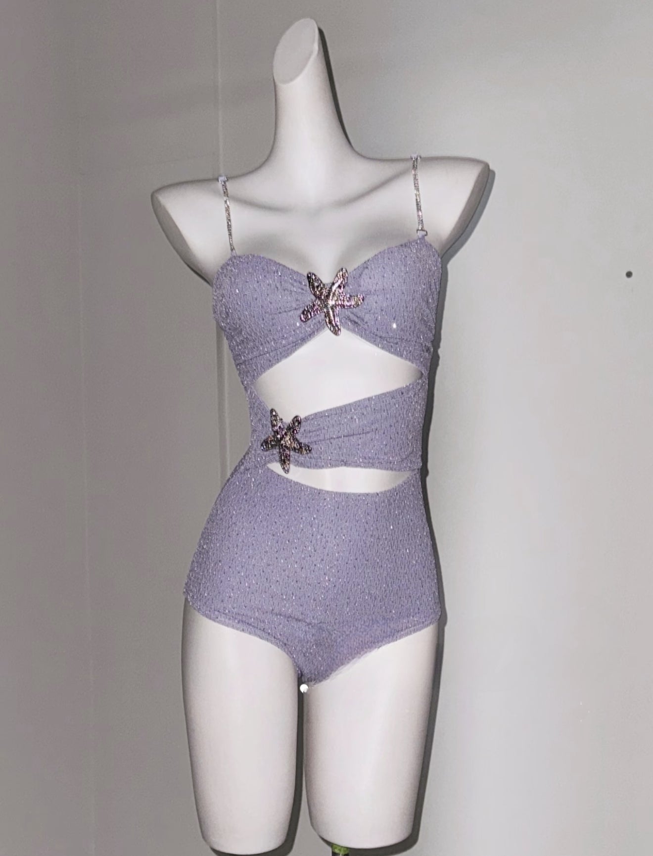 Sparkling Glam Two-Piece Swimsuit