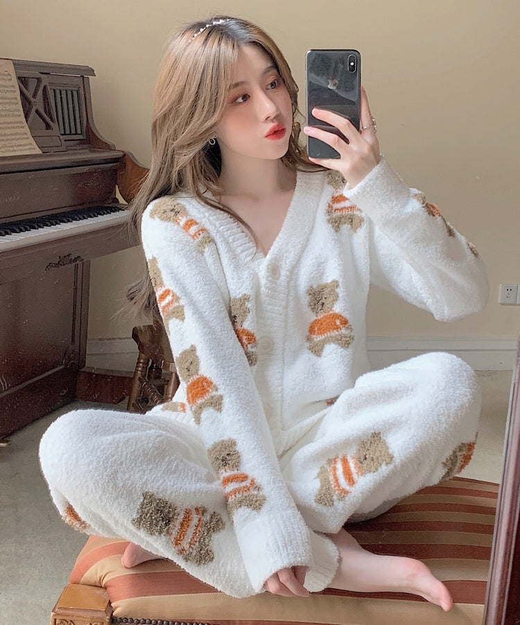 Cozy Healing Winter Pajama Set