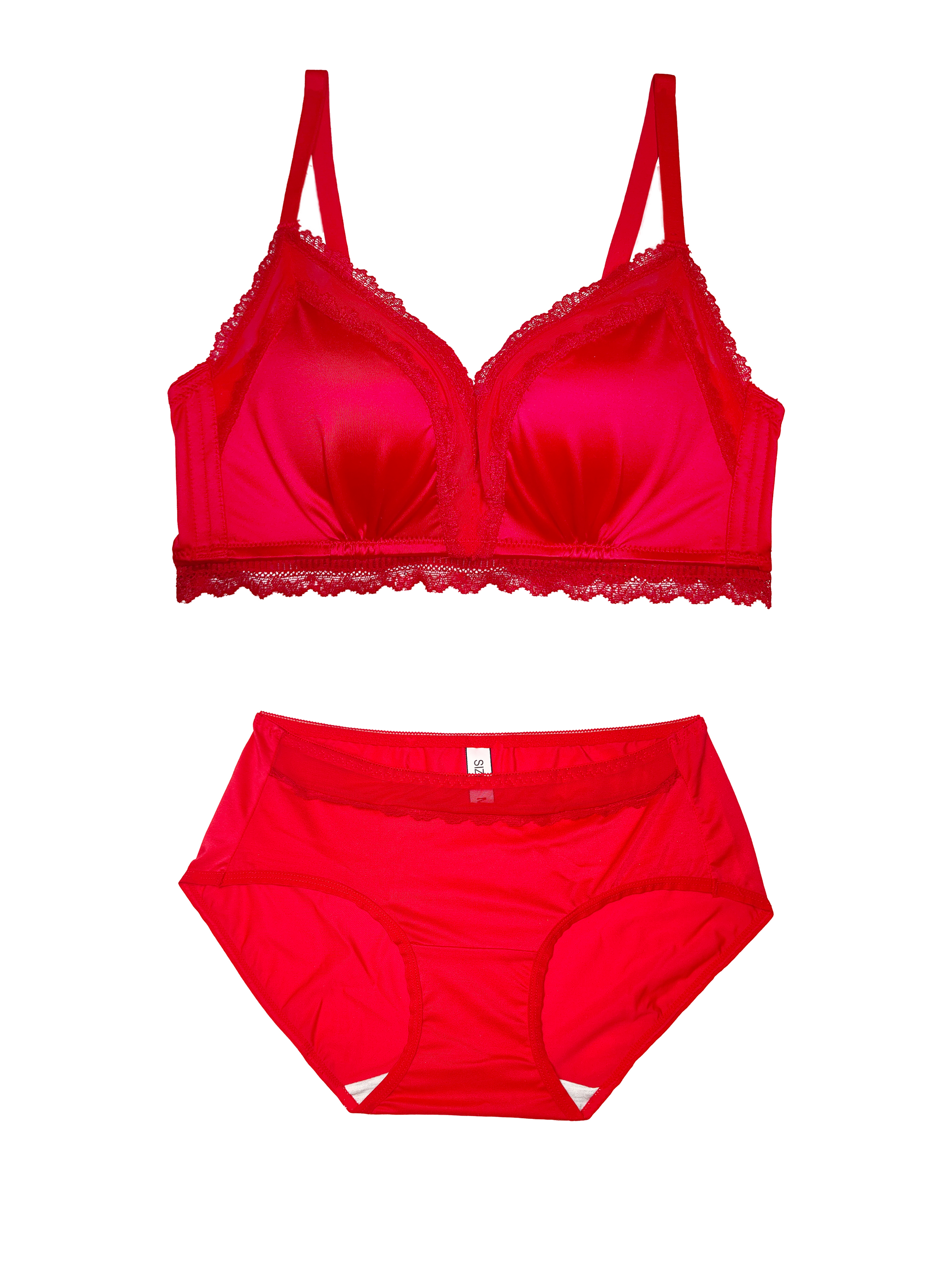 Lucky Red Wire-Free Bra