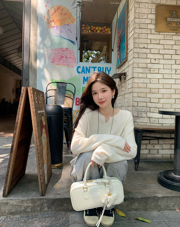 Relaxed Style 100% Merino Wool Sweater