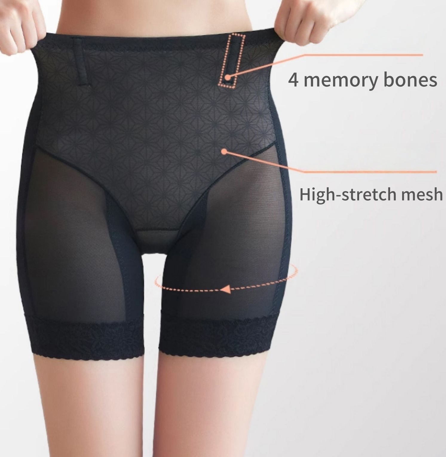 Ultra-Thin High-Compression Tummy Control &amp;amp; Butt-Lifting Shapewear Shorts