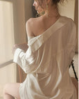 Ice Silk Super Soft Shirt Nightgown