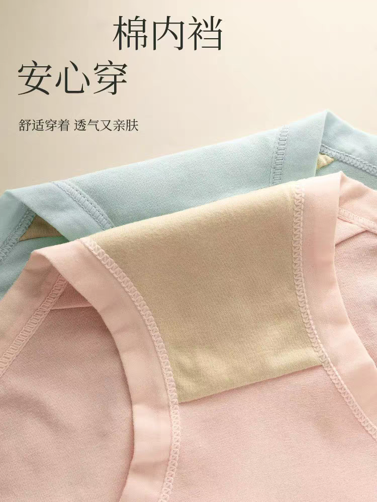 Winter Warming Fleece-Lined Abdominal Support Underwear （2 pieces）
