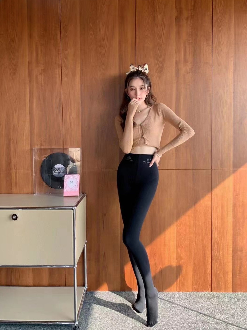 DominoMoco 120D Compression Slimming Leggings