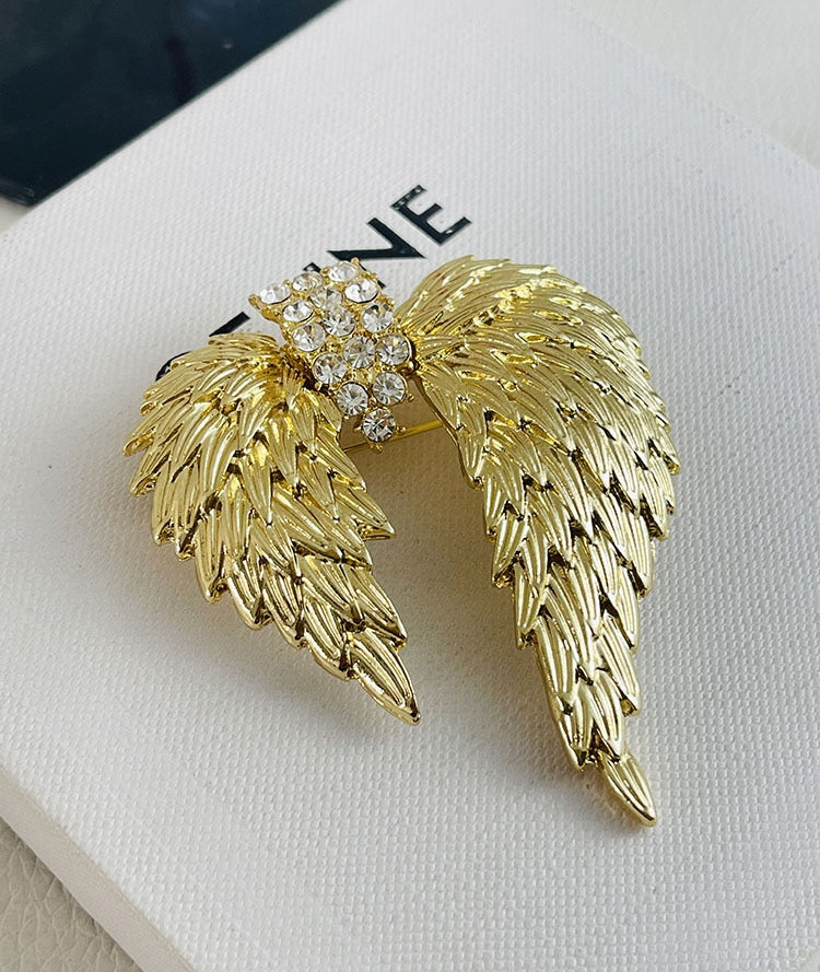 Vintage Retro Wing Brooch Pin