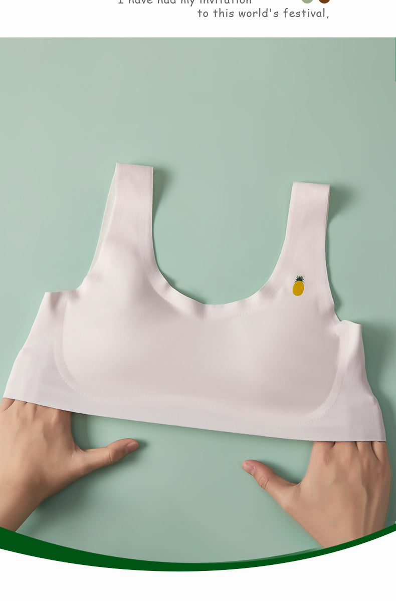 Seamless Bra for Girls in Their Developmental Stage (No Bottoms Included)