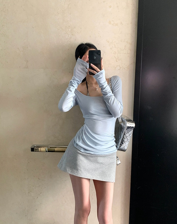 Tencel Ultra-Thin Sun Protection Long-Sleeve T-Shirt