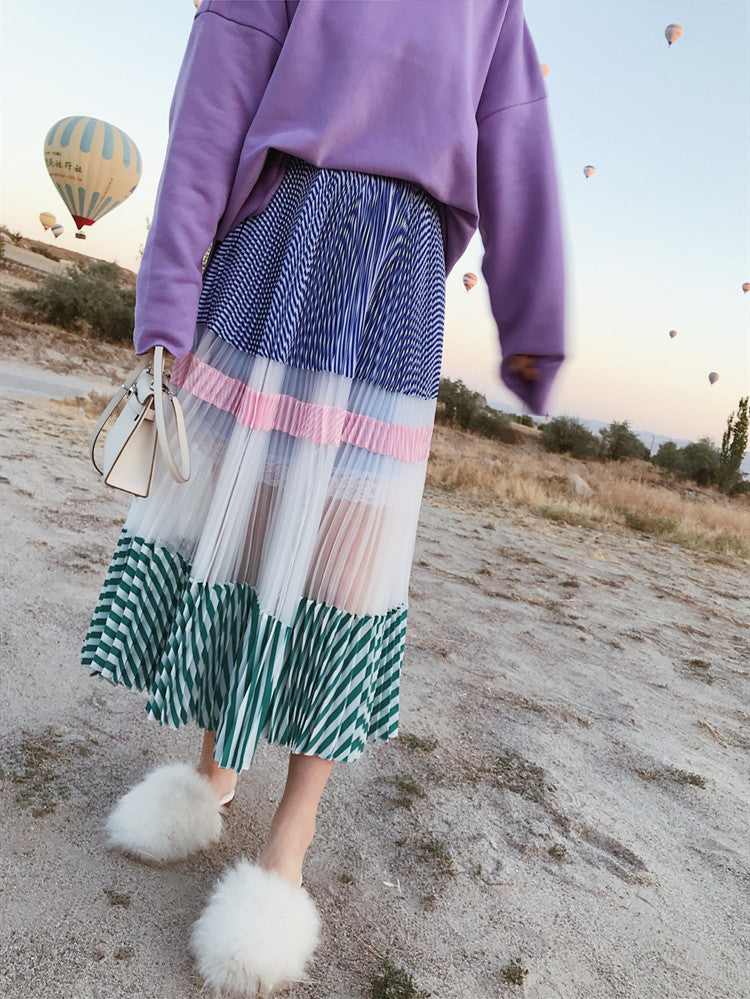 Pleated Translucent Fairy Skirt