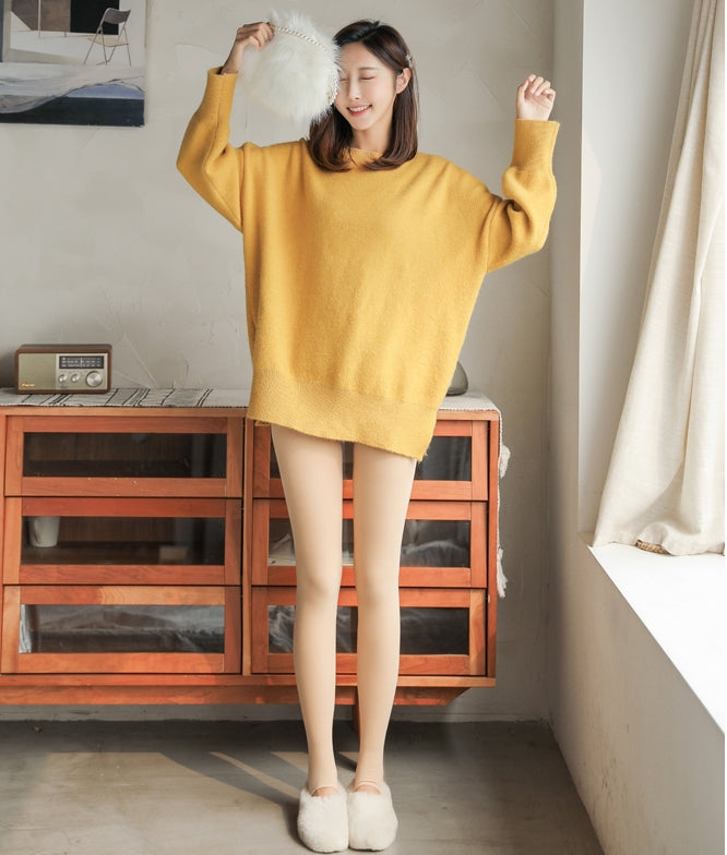 Fleece-lined Thick Waist Shaping Leggings