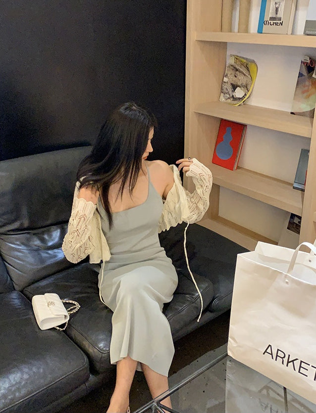 Minimalist A-Line Dress with Smooth Flow