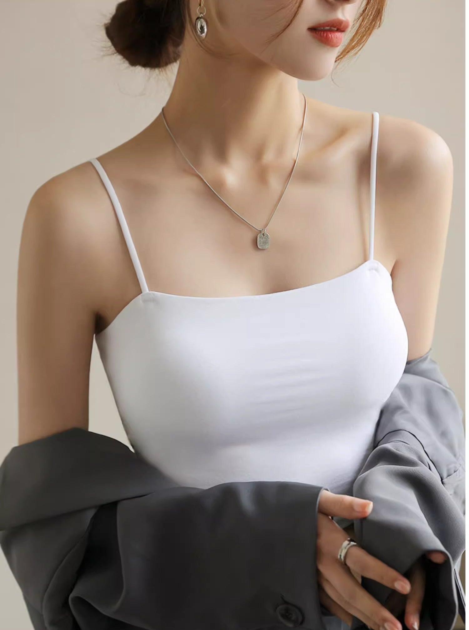 U-Cup Backless Body Shaping Camisole