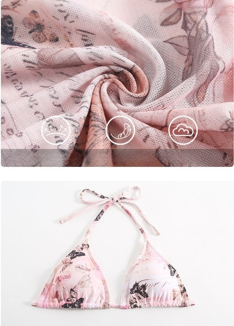 Elegant 4-Piece Chic Bikini Set