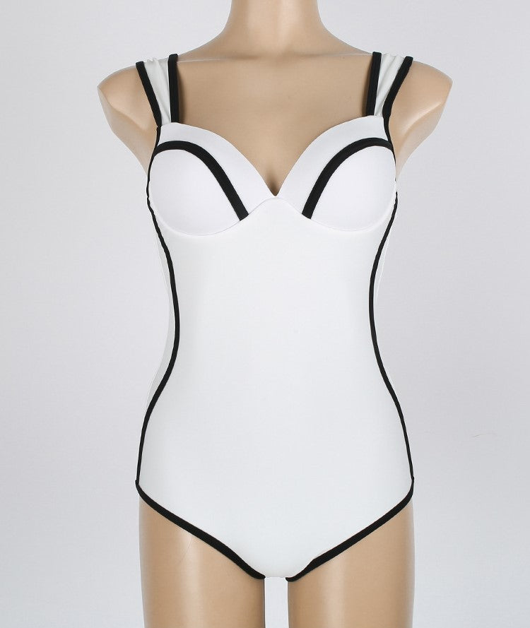 Korean AMLLIVE Stylish One-Piece Swimsuit