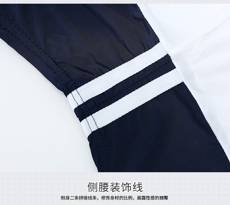 One-Piece Semi-transparent Student Sexy Underwear (With Student Socks)