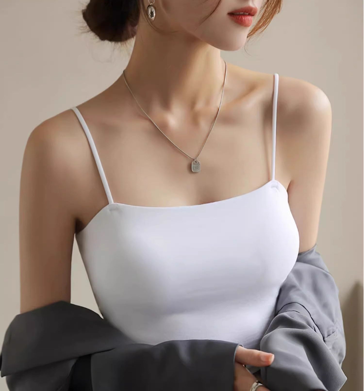 U-Cup Backless Body Shaping Camisole