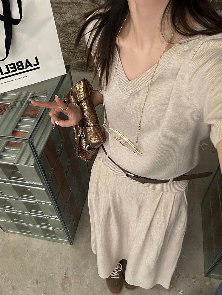 Urban Textured Knit Set
